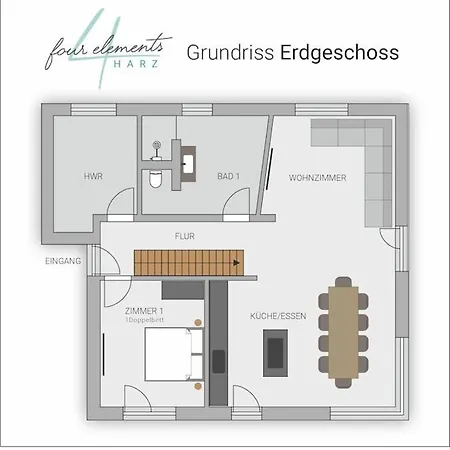 Fourelements Grand Dağ evi Blankenburg (Harz)